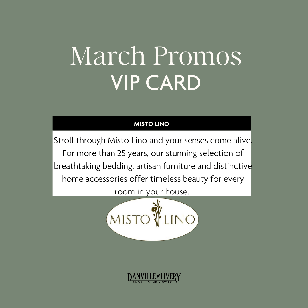 A march promos vip card for misto lino