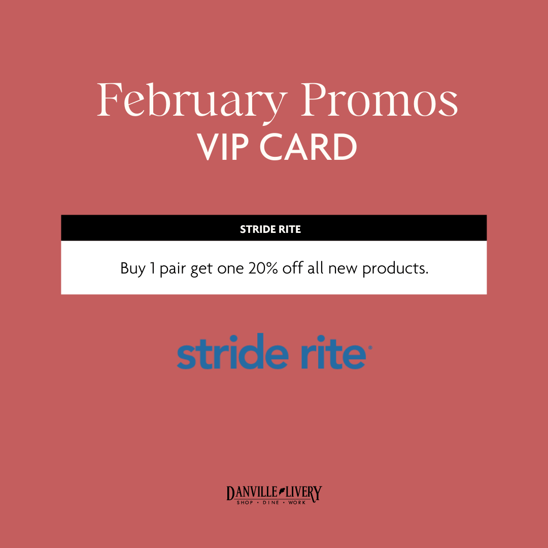 A poster that says february promos vip card on it