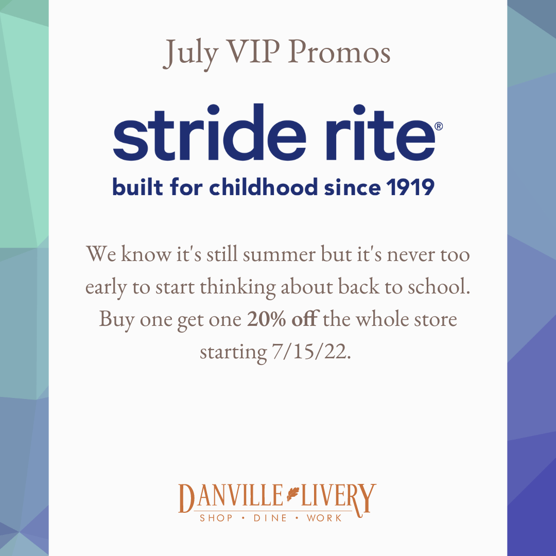 A poster for stride rite built for childhood since 1919