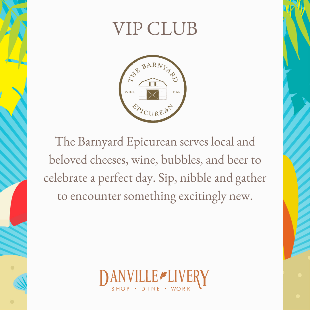 The barnyard epicurean serves local and beloved cheeses , wine , bubbles and beer to celebrate a perfect day.