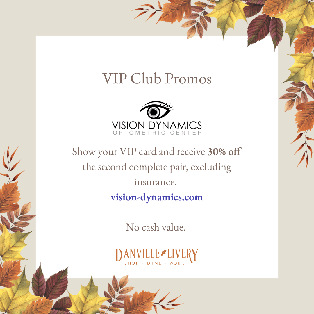 An advertisement for vip club promos for vision dynamics