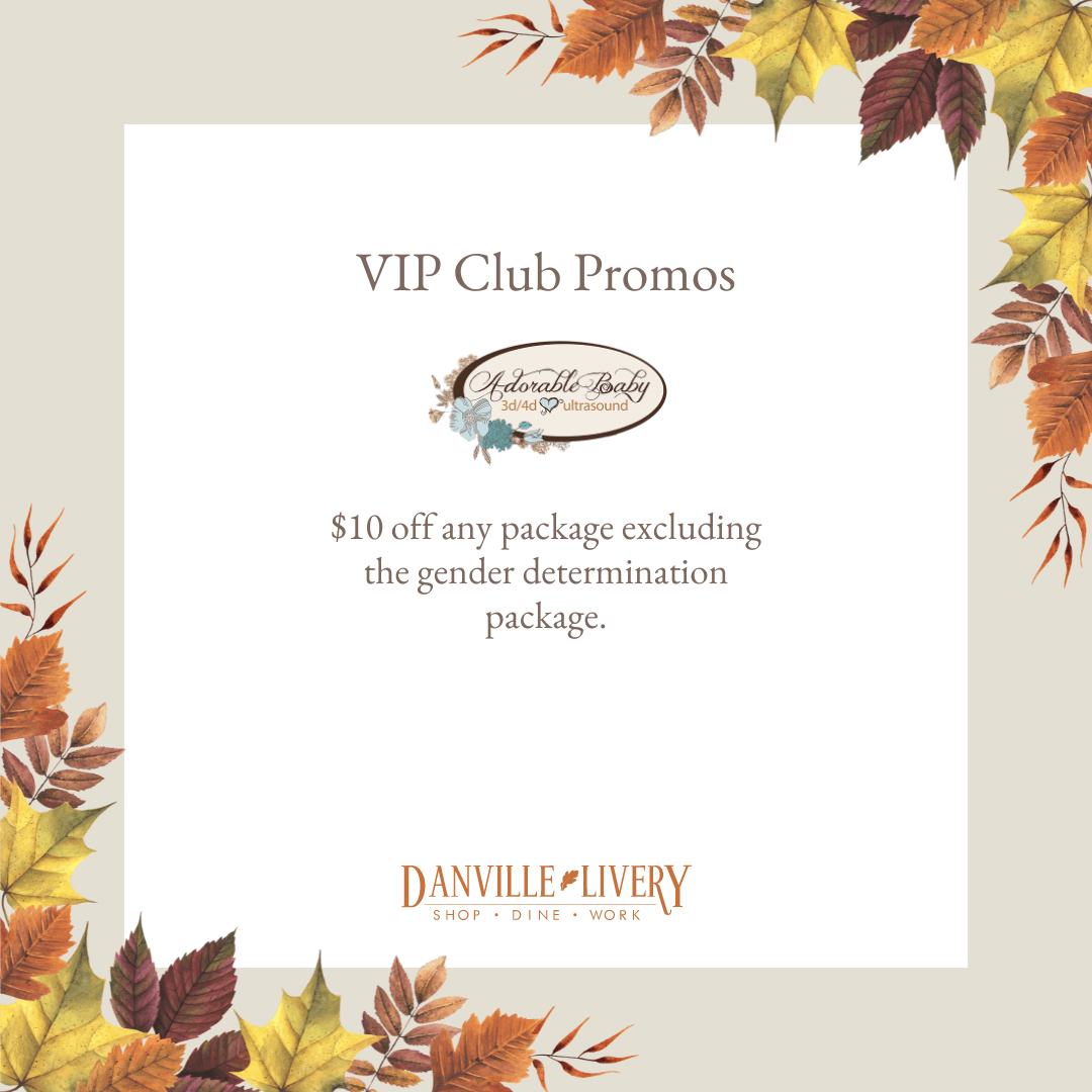 A poster for vip club promos with autumn leaves on it