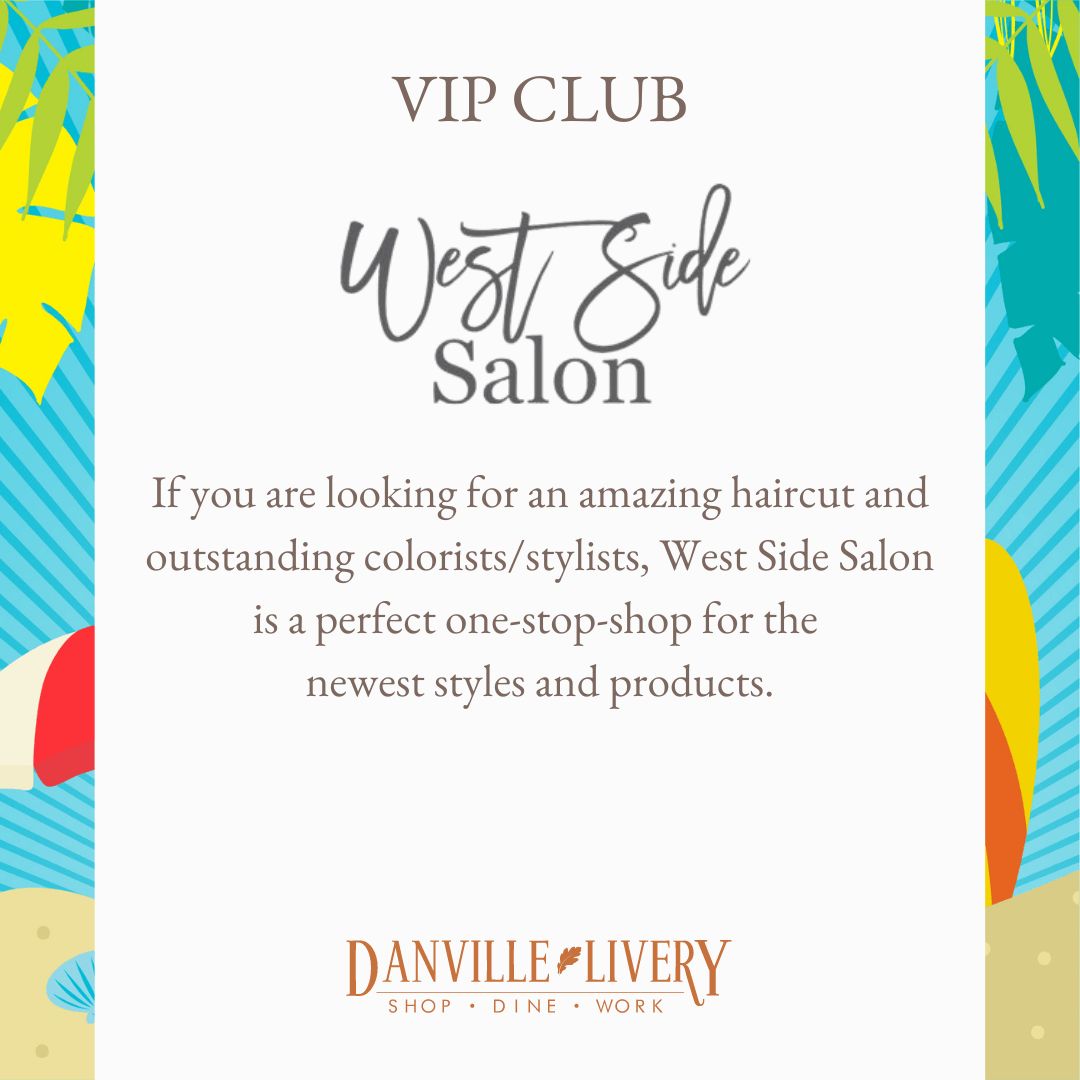 West side salon is a perfect one stop shop for the newest styles and products.