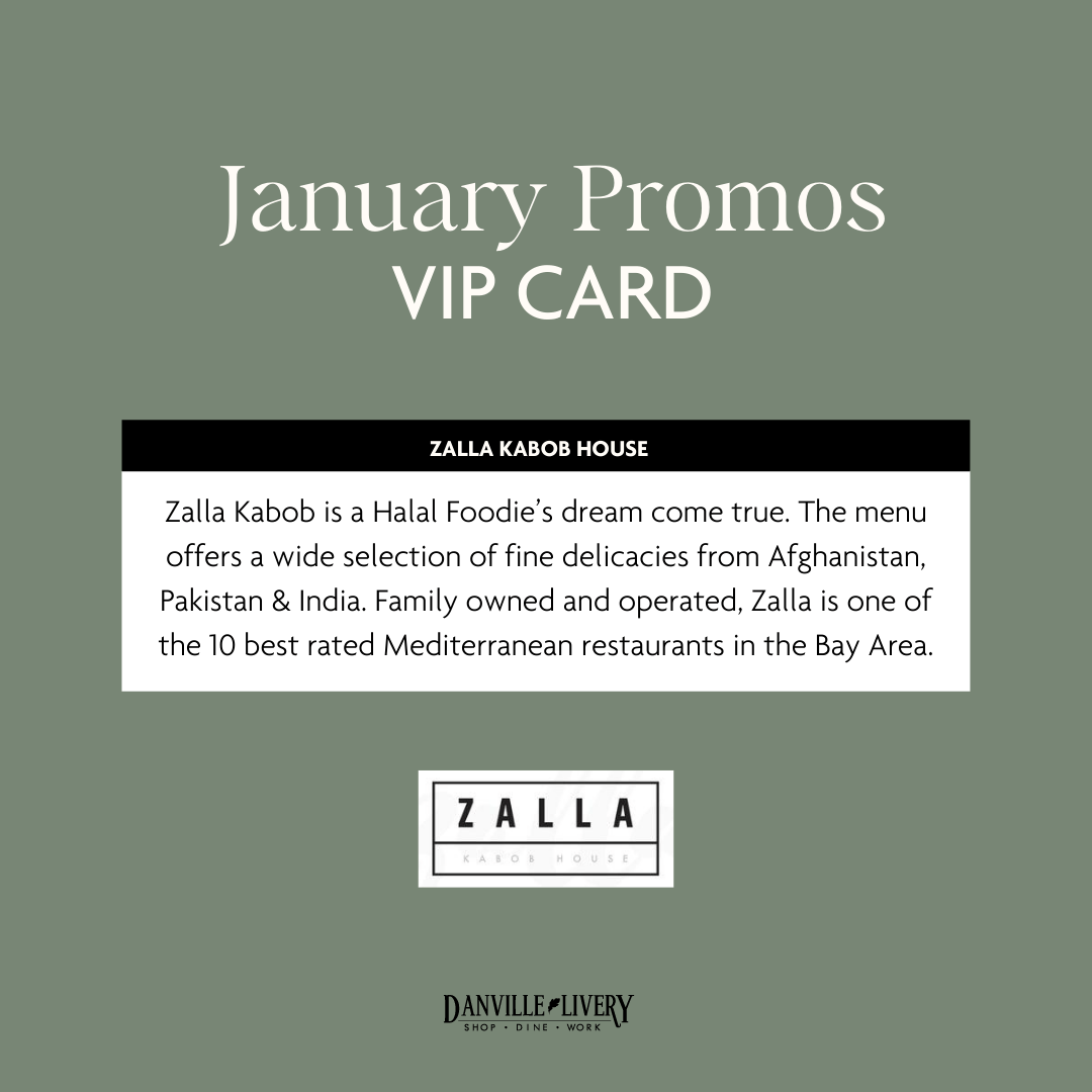 A january promos vip card for zalla kabab house