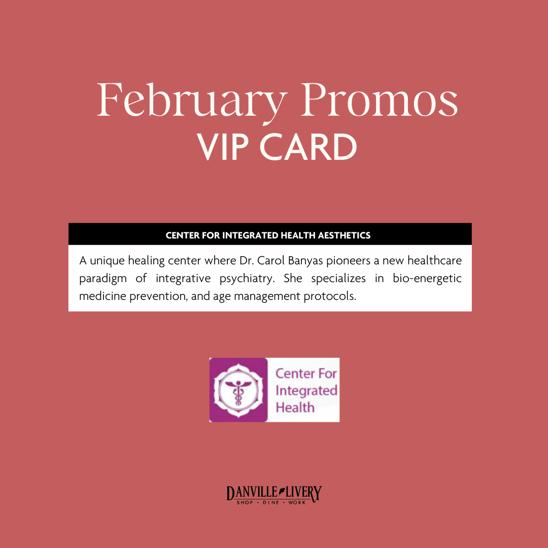 A february promos vip card for the center for integrated health