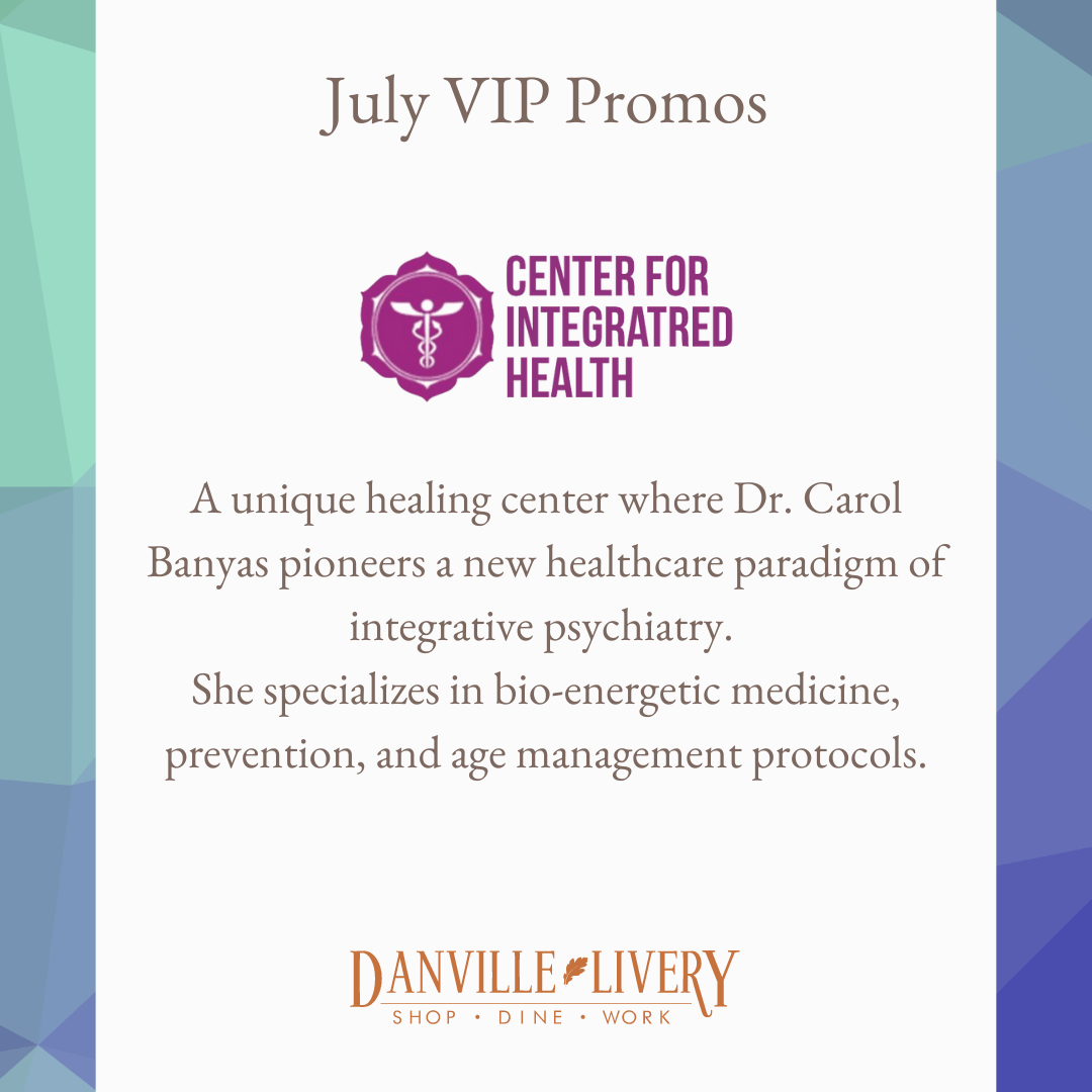 The center for integrated health is a unique healing center where dr. carol banyas pioneers a new healthcare paradigm of integrative psychiatry