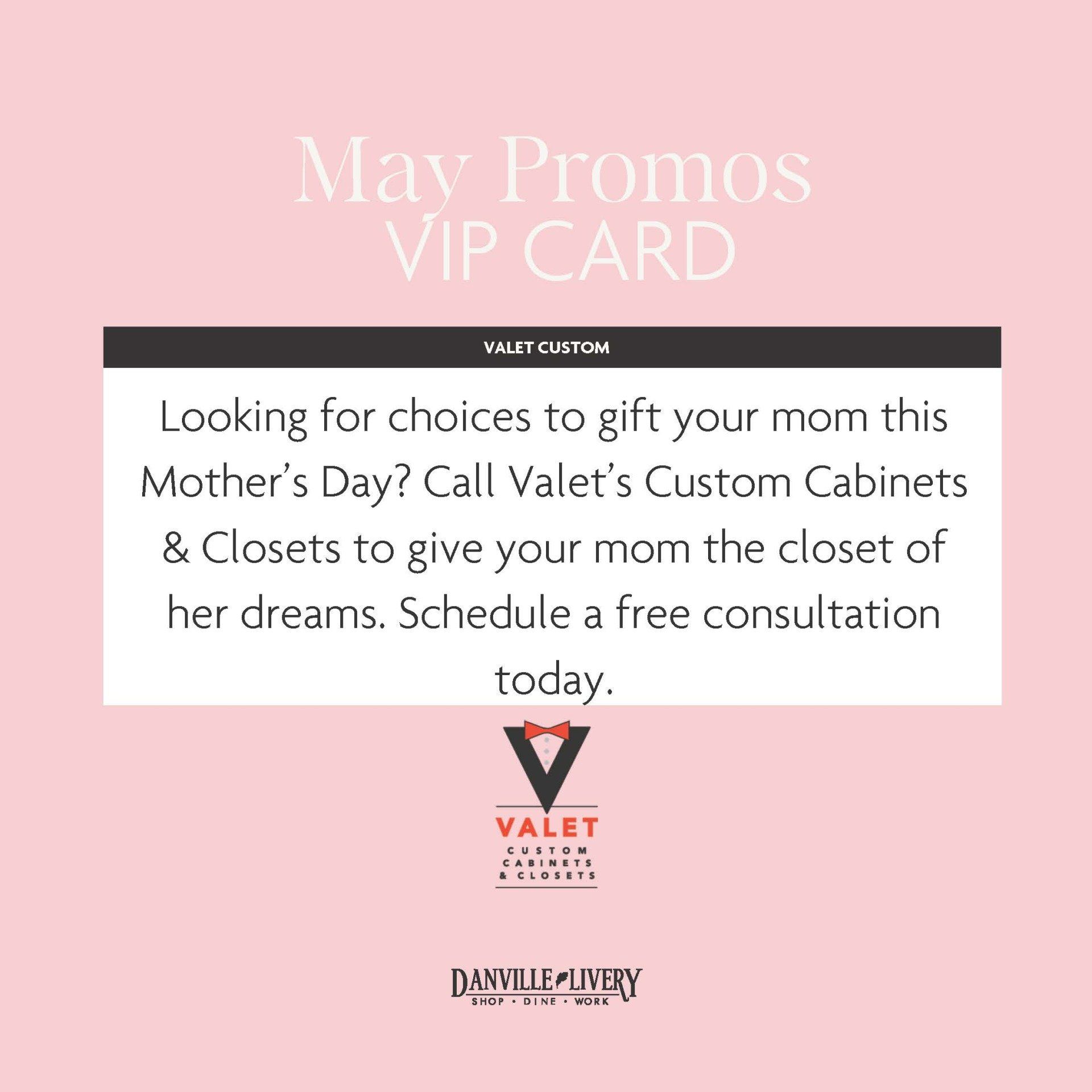 May promos vip card looking for choices to gift your mom this mother 's day !