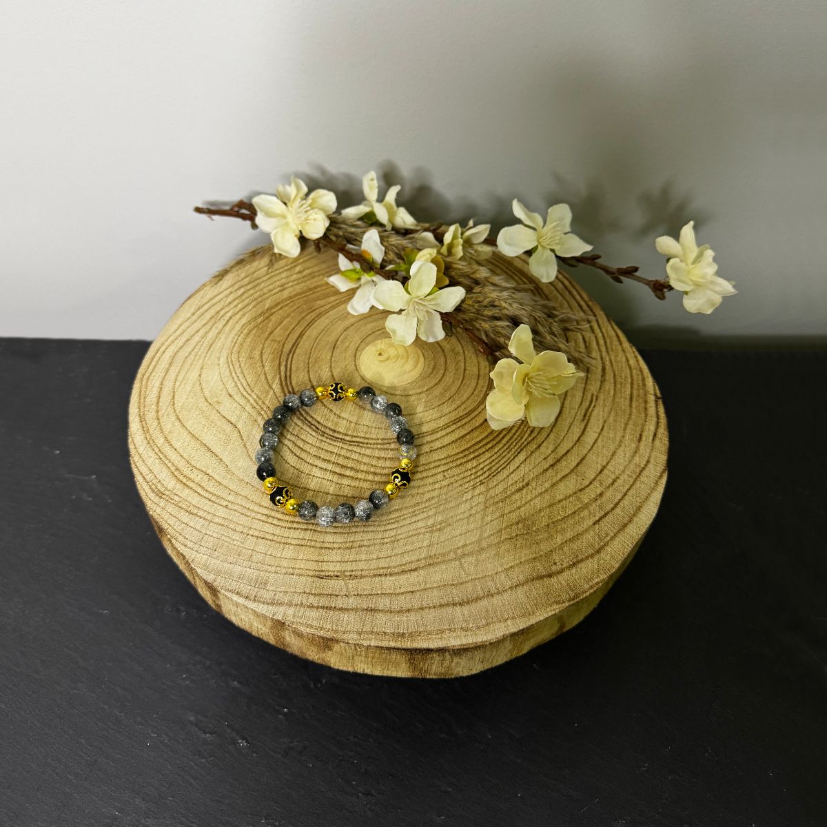 BRACELETS - COLLECTION LOTUS NOIR
