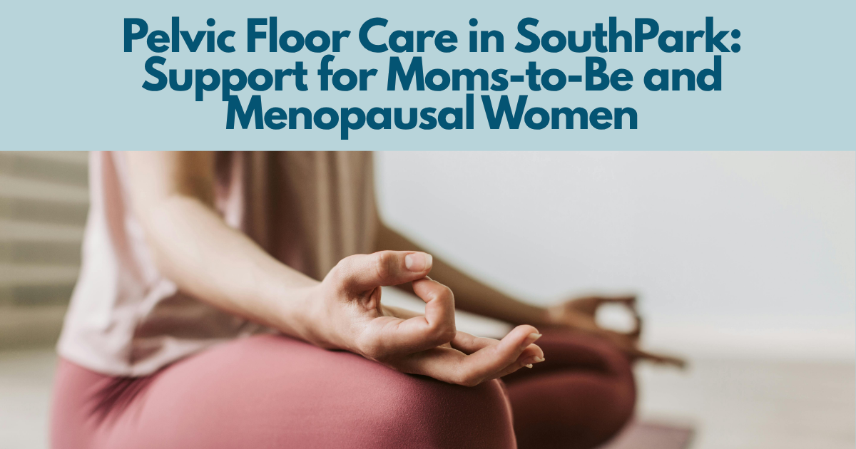 Woman in seated meditation pose practicing pelvic floor awareness through gentle yoga