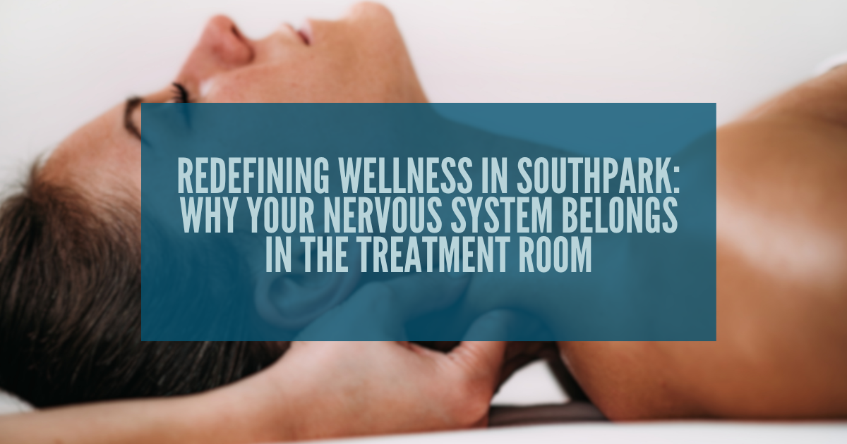 Woman receiving a neck massage during a spa treatment