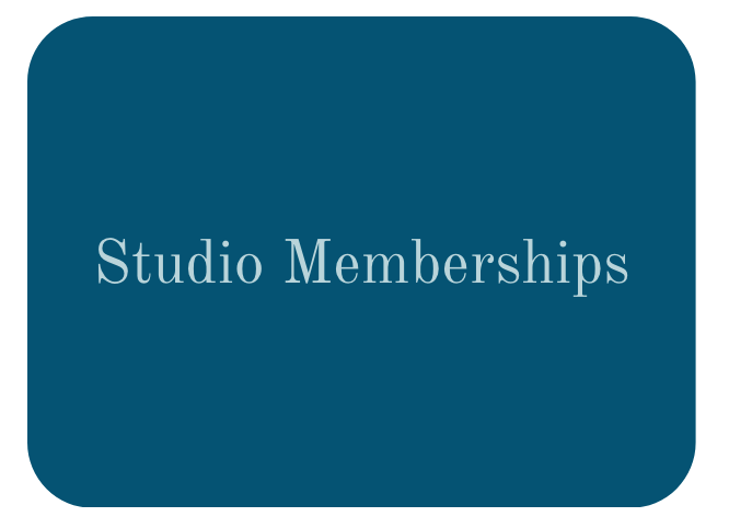 Blue rectangle with rounded corners, text 