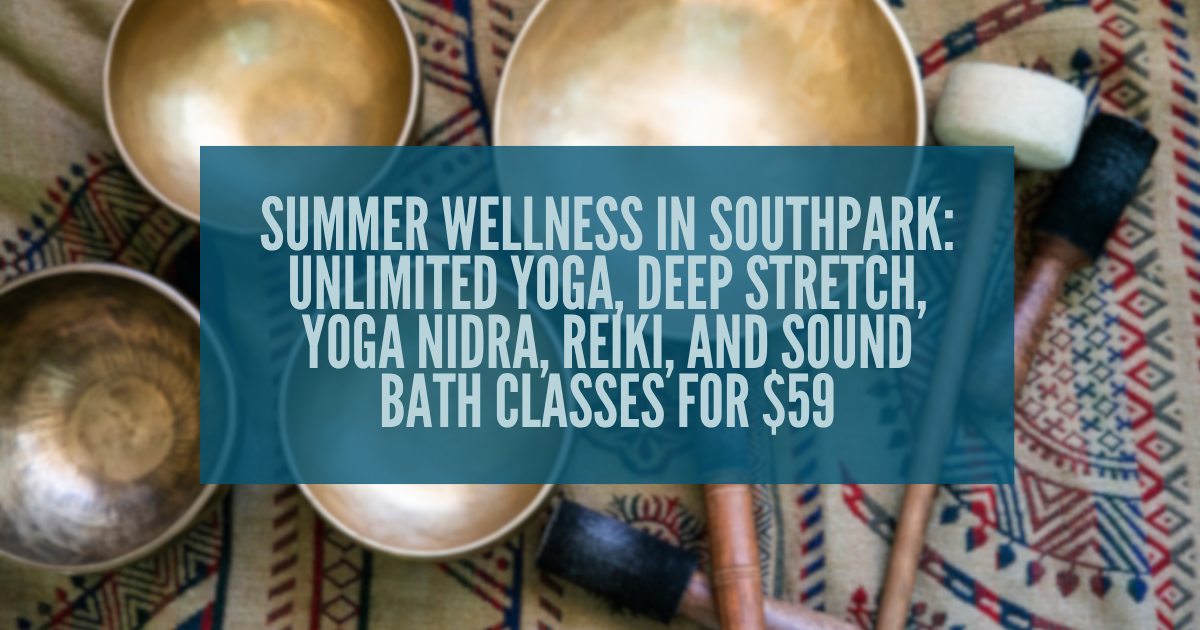 Unlimited yoga and wellness classes for $59 at Palestra SouthPark Charlotte