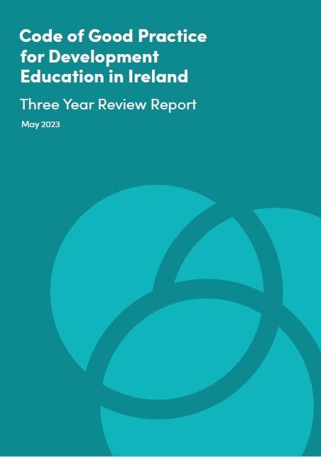 The cover of the code of good practice for development education in Ireland