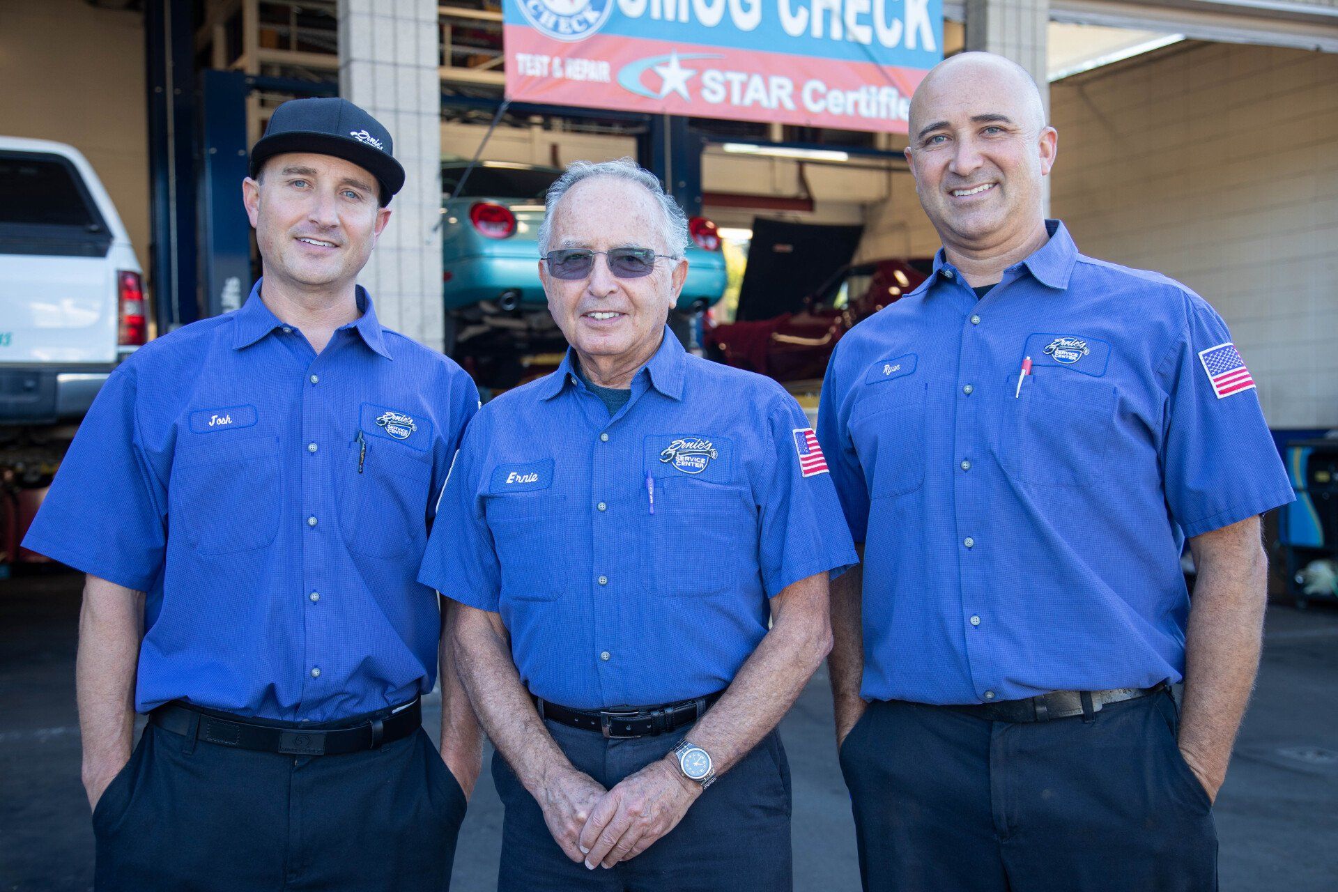 Josh, Ernie, and Ryan | Felton, CA | Ernie’s Service Center