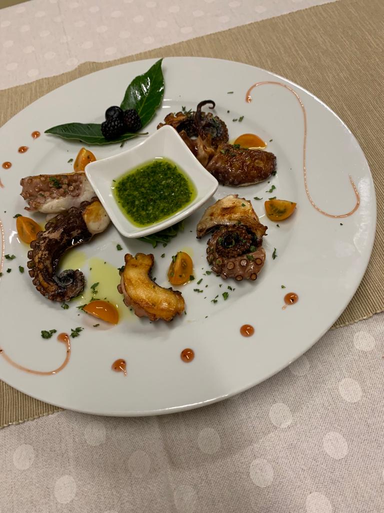 polpo alla griglia
