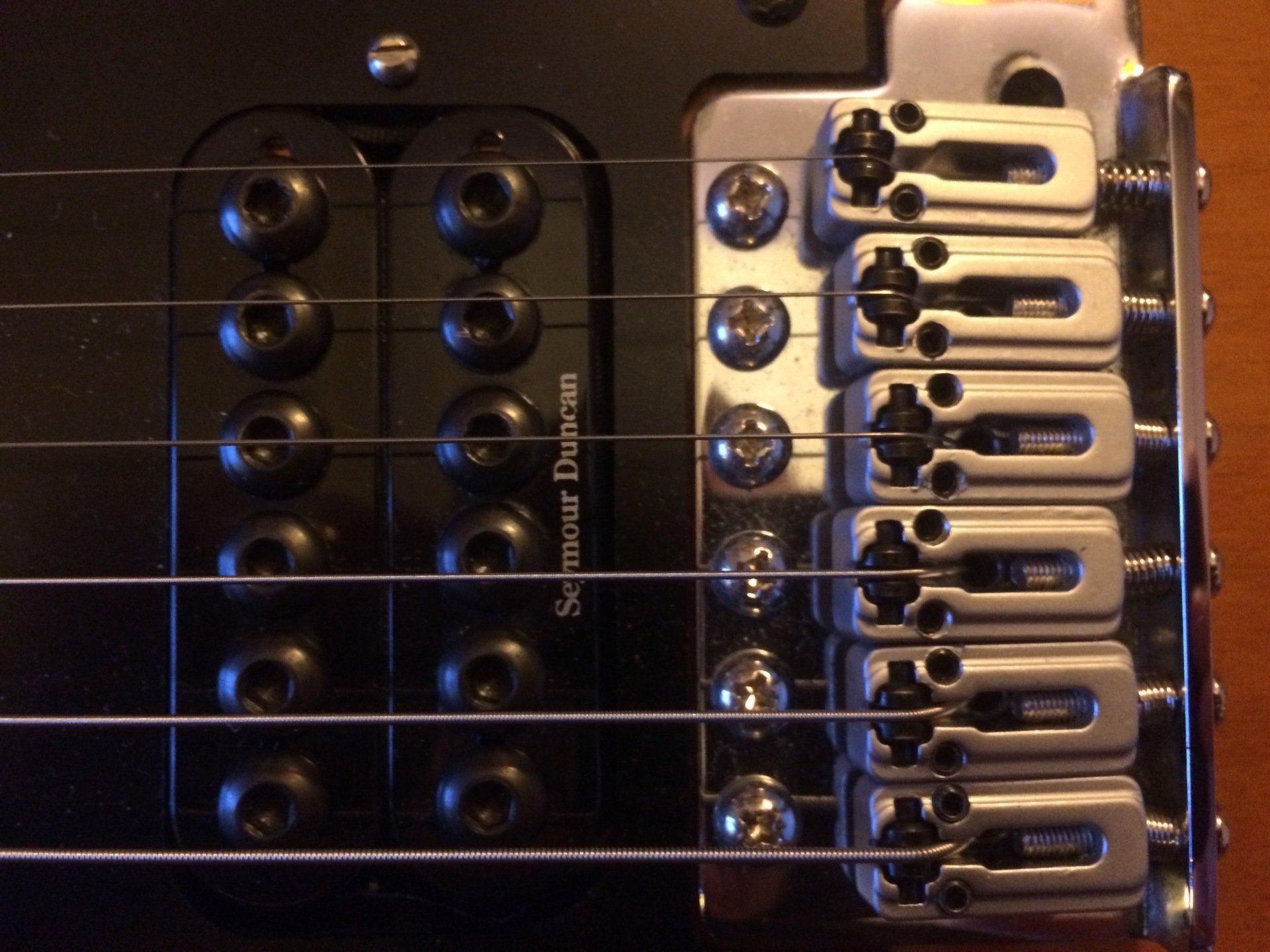 It's always worth checking the pole spacing will match your bridge and fingerboard. Seymour Duncan Invader on a Jazzmaster