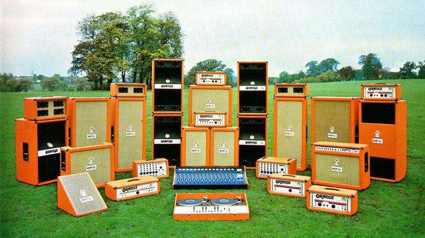 Orange Blossom Special The Orange amps line-up in the 1970s