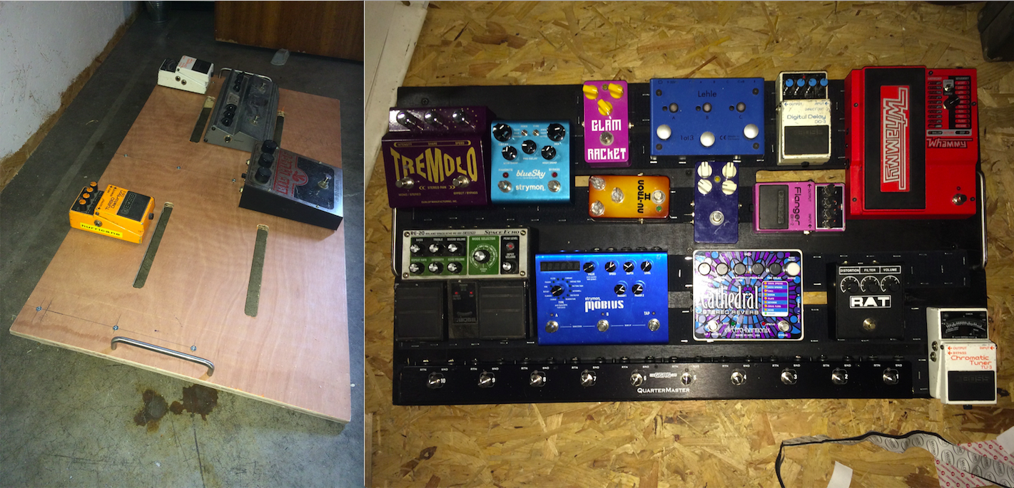 Pedal Board Build New Cut