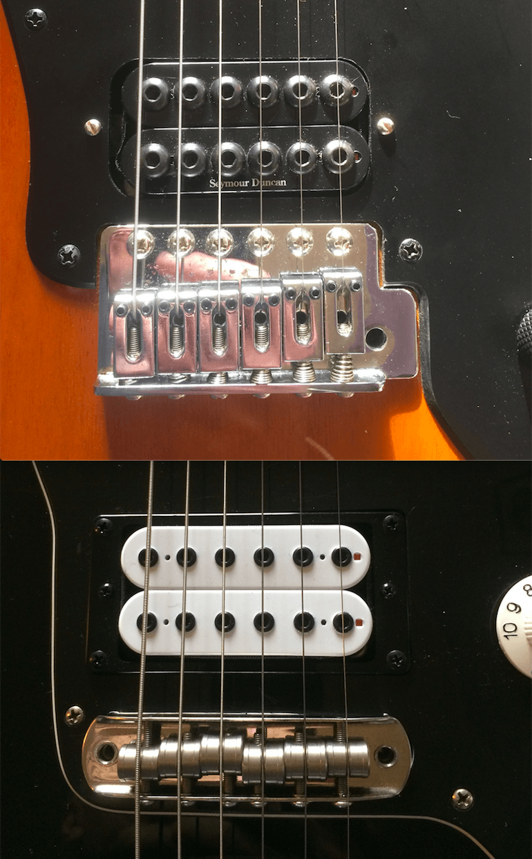 Chunk 'buckers on surf guitars?