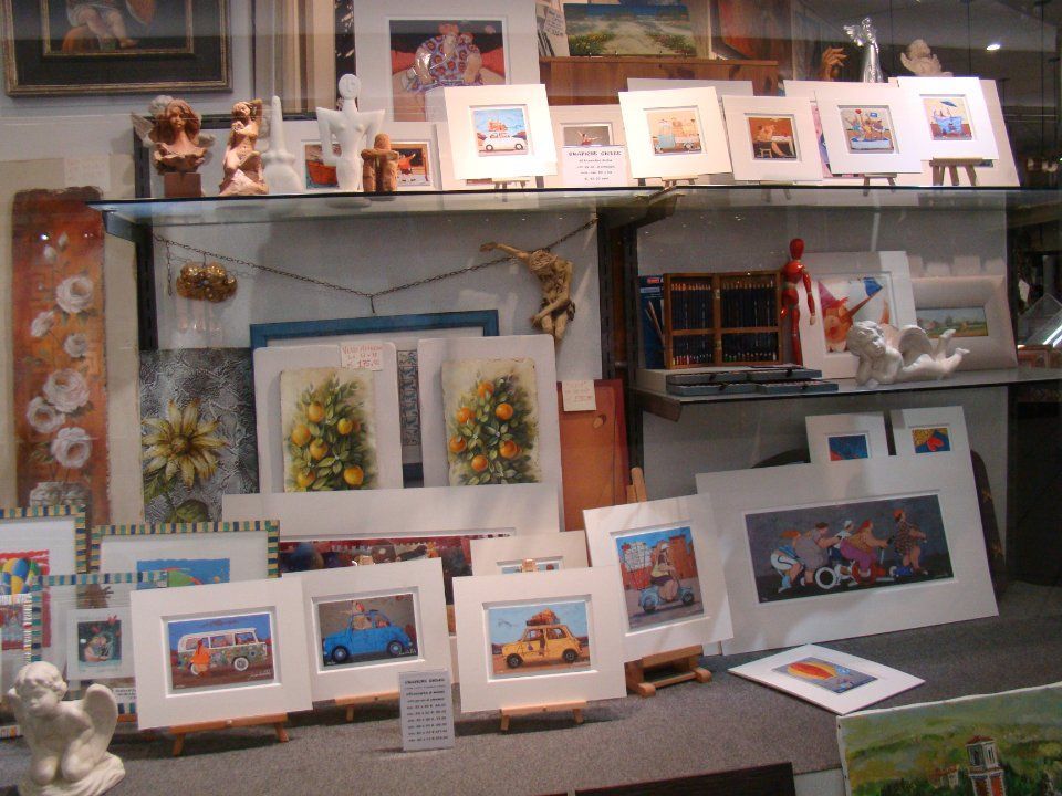 Quadri in esposizione
