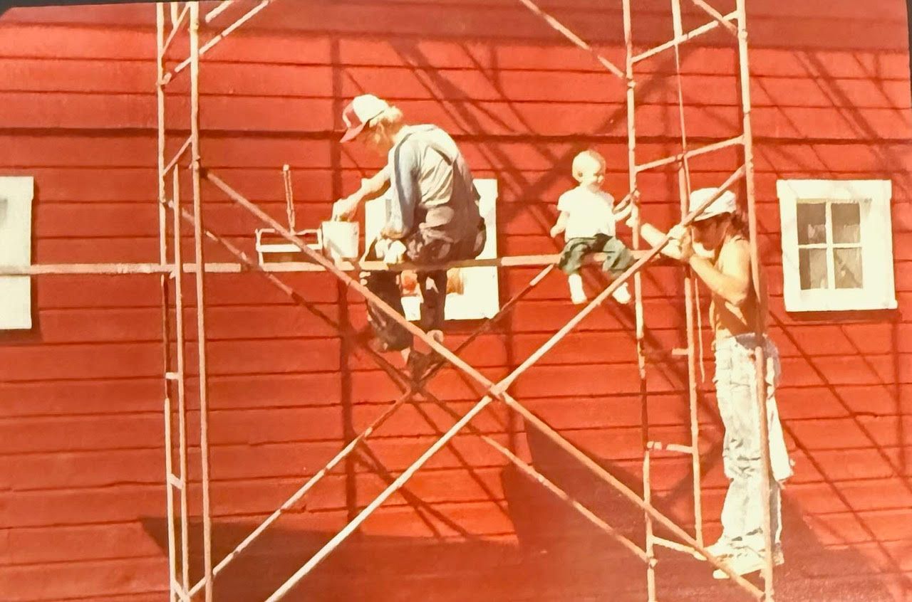 Rod and young Mark Enos