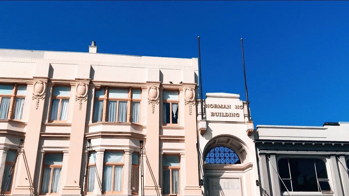 The Norman Ng building, 256 Karangahape Road.