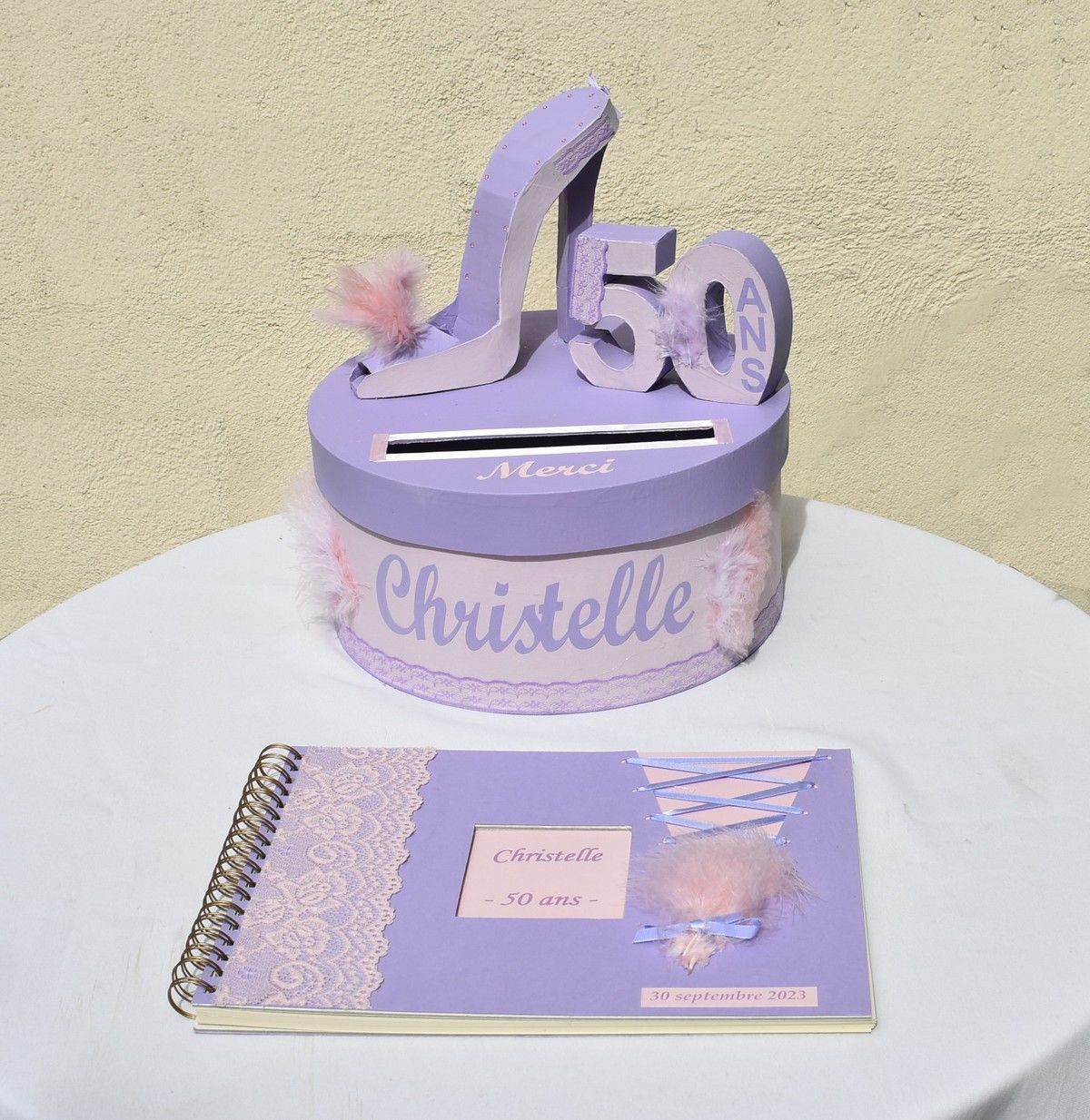 urne anniversaire 50 ans parme
