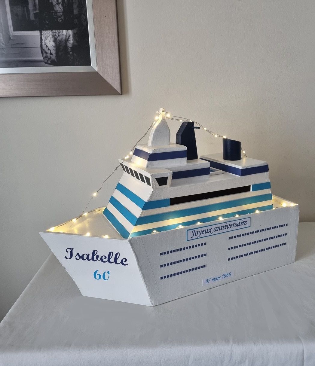urne mariage bateau de croisière