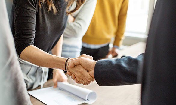 Insurance Agent Shaking Client's Hand — Summerville, SC — Corvino Insurance Agency, Inc. Insurance Agent Shaking Client's Hand — Summerville, SC — Corvino Insurance Agency, Inc.