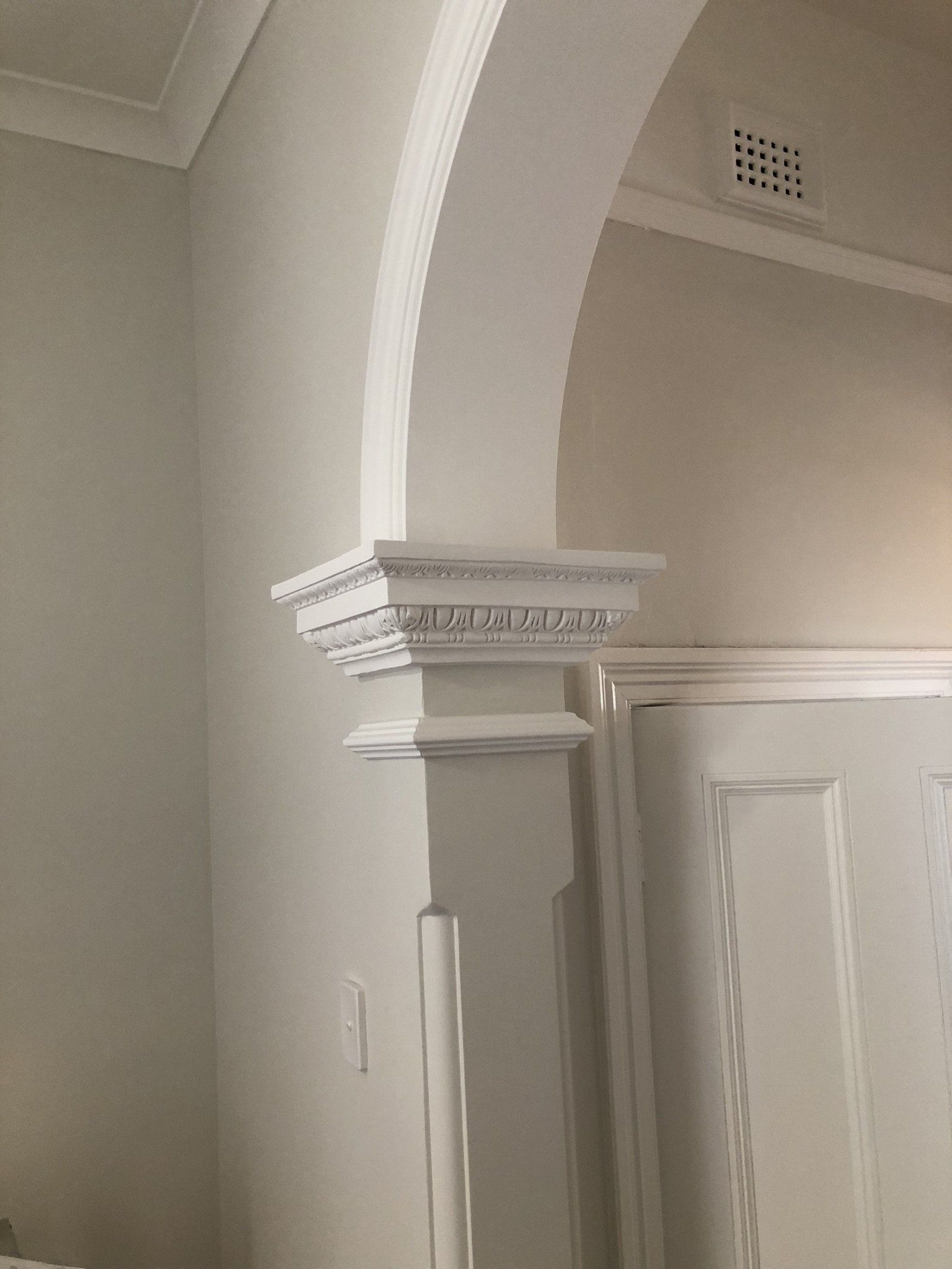 Arched Doorway Building — Perth, WA — Plasterline Industries