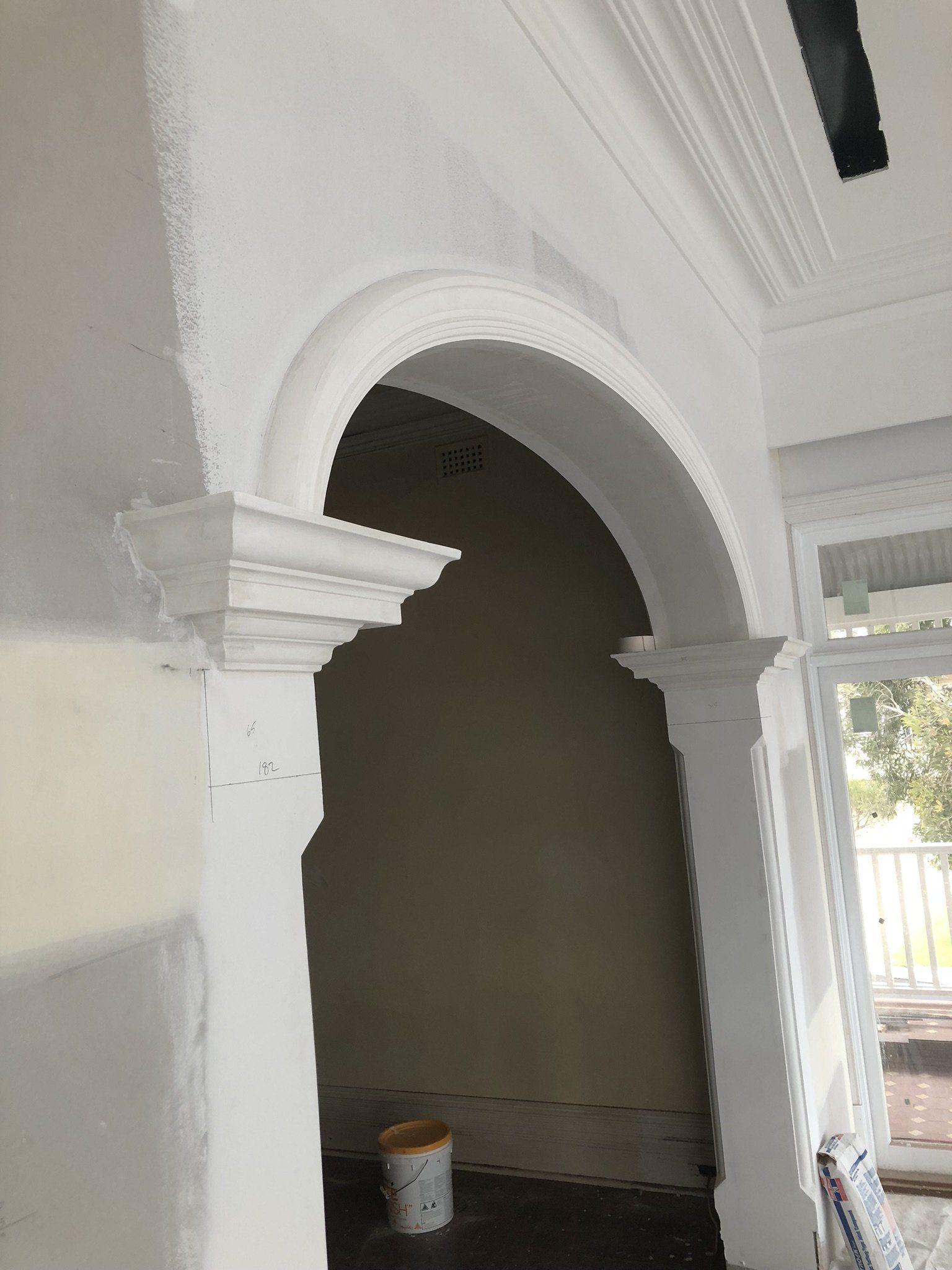 Left Angle Doorway — Perth, WA — Plasterline Industries