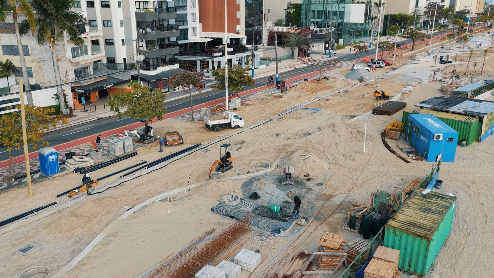 Reurbanização da orla: intervenções de infraestrutura na Avenida Atlântica começam na próxima segunda-feira