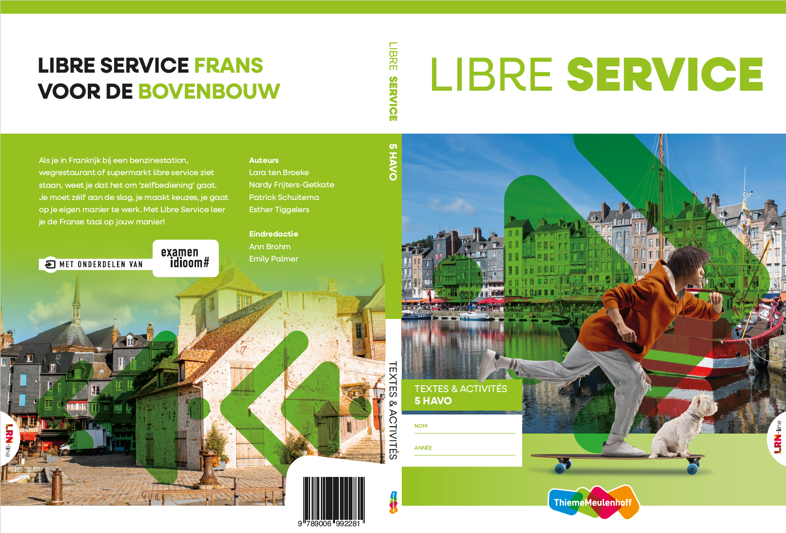 A book called libre service frans voor de bovenbouw