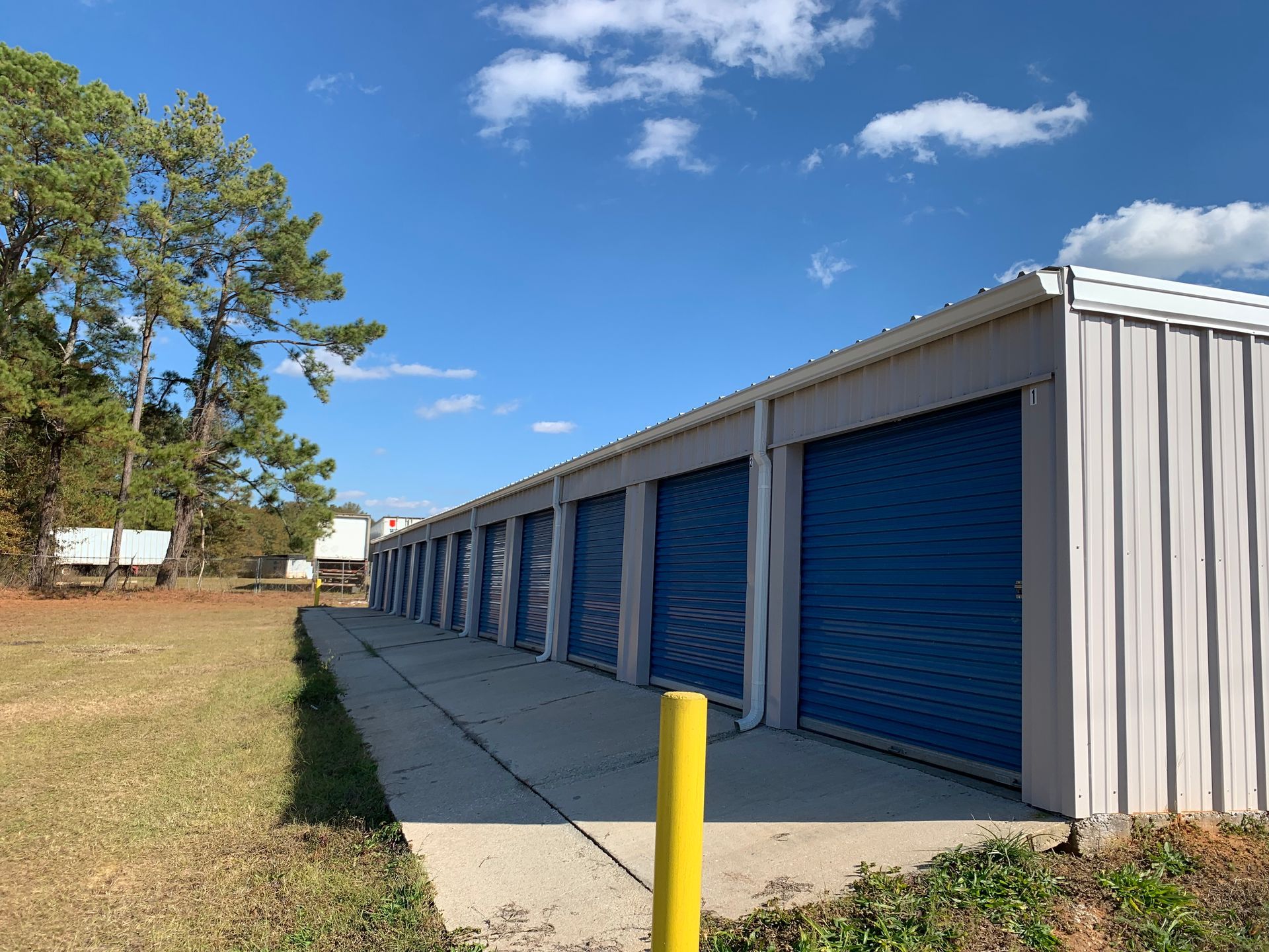 Large climate controlled storage units in Summerdale, Alabama.