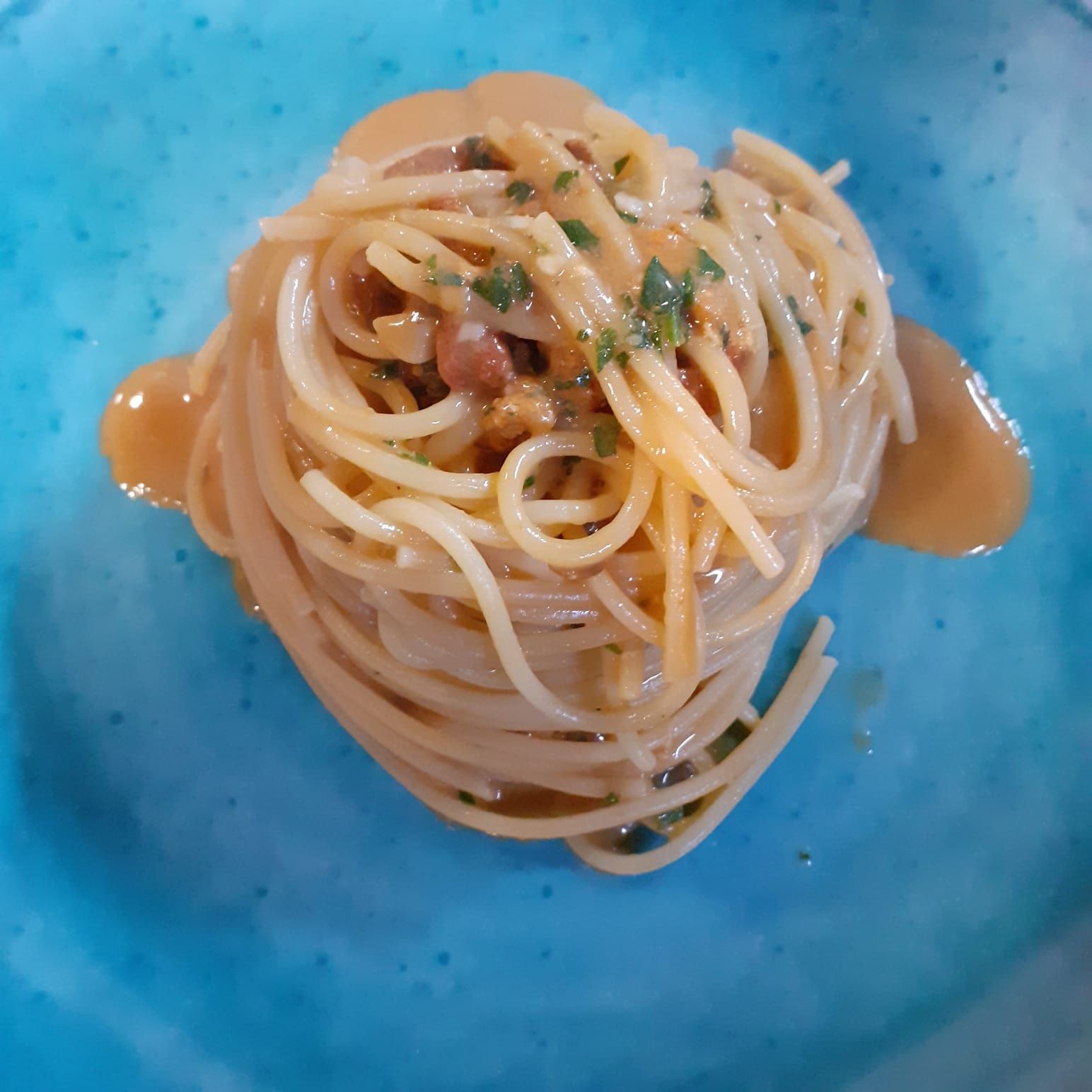 spaghetti con sugo