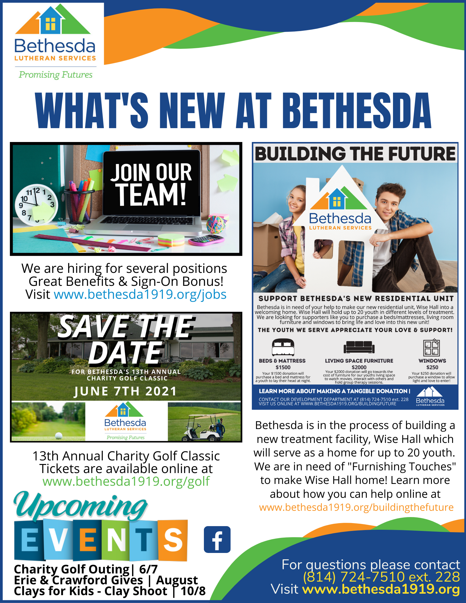 Bethesda newsletter with 