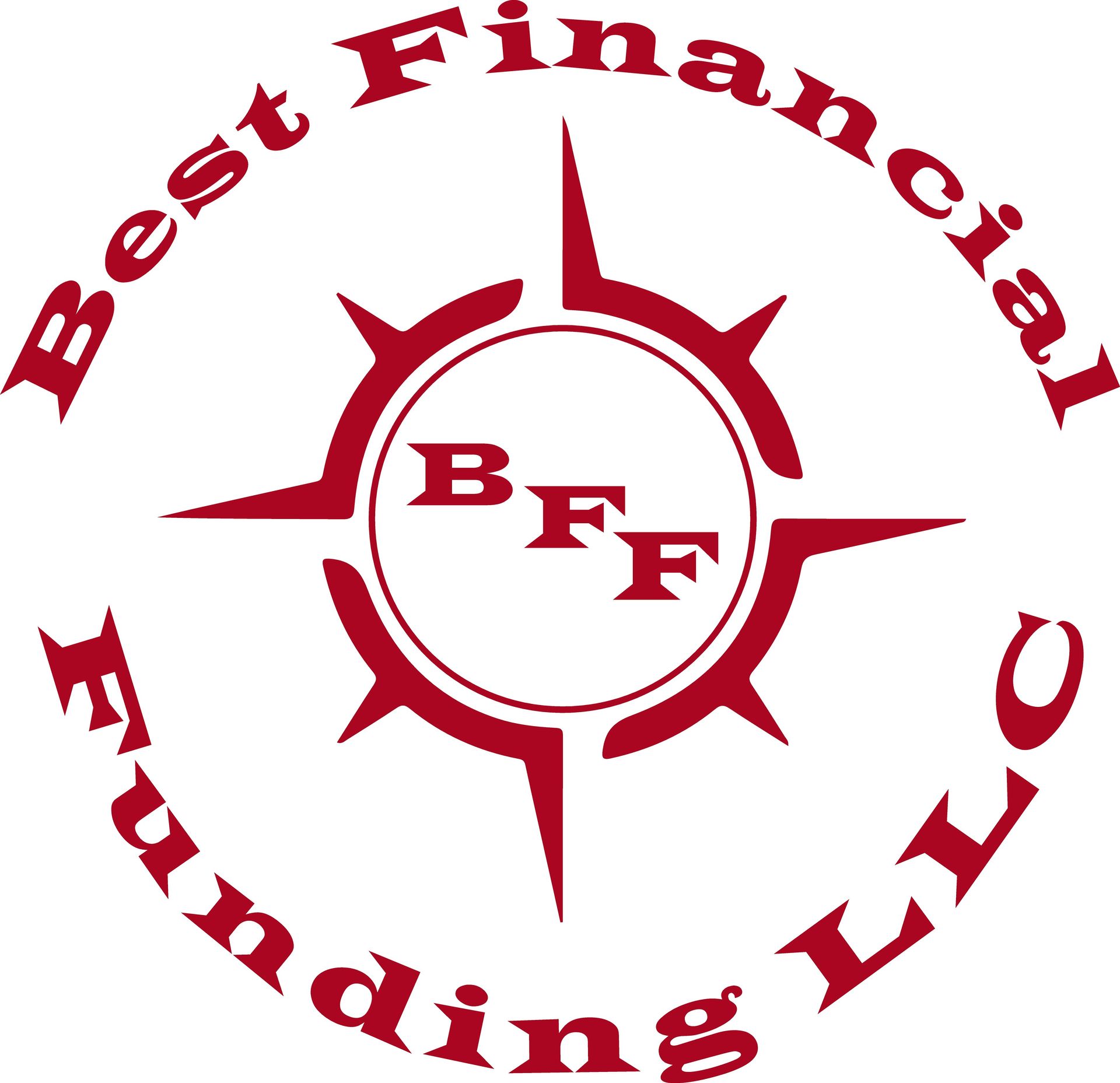 A red logo for best financial funding llc