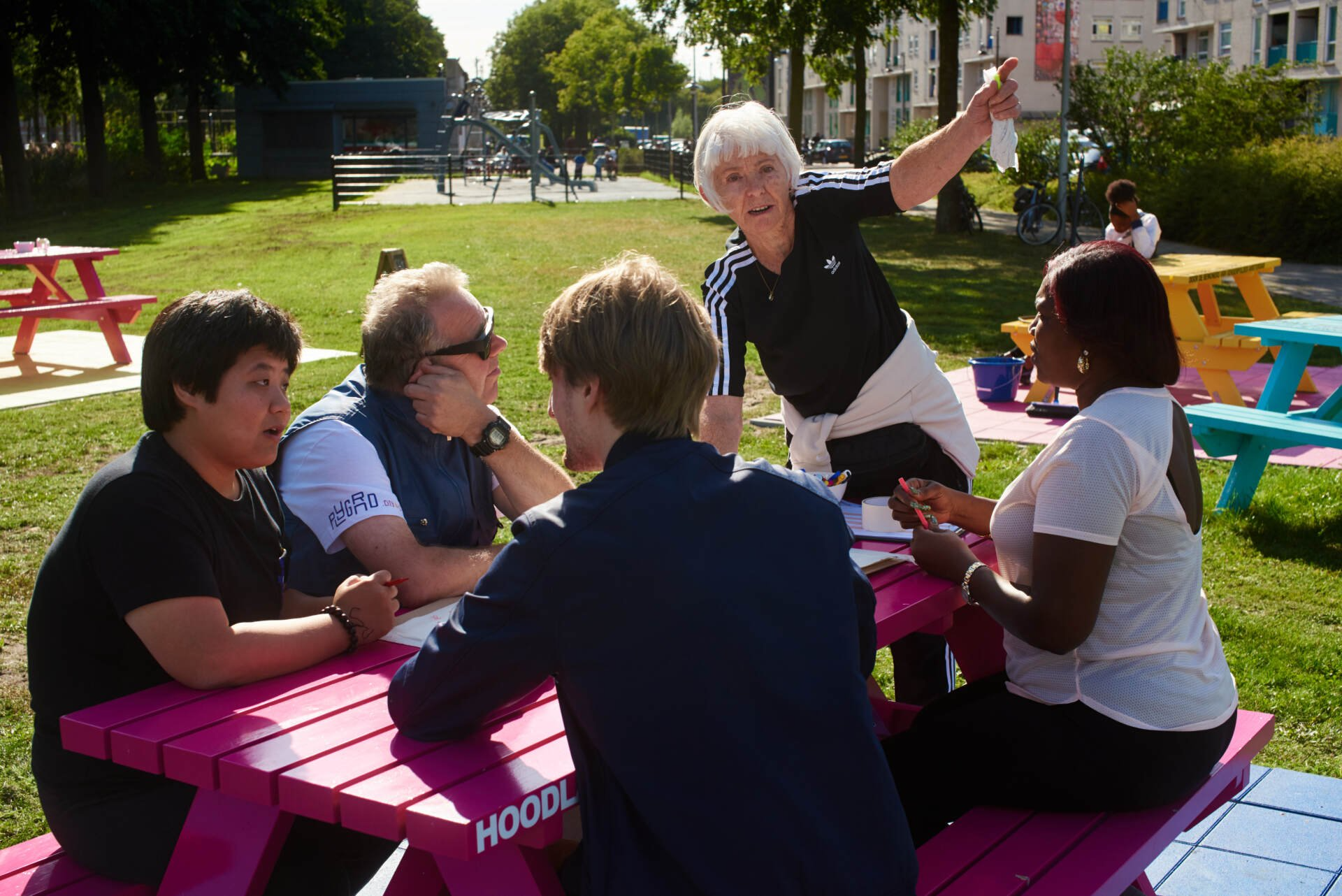 Bijlmer Venserpolder buurt kunstproject
