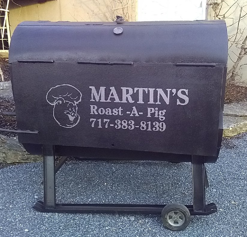 Pig Roasting BBQ Catering Cooker Rotisserie Equipment Rental
