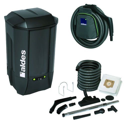 Un aspirateur avec le mot aldes dessus