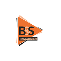 Un logo pour une entreprise appelée bs immobilier
