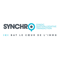 C'est un logo pour une entreprise appelée synchro.