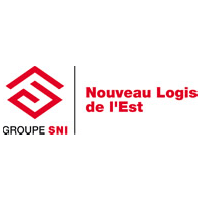The logo for nouveau logis de l ' est groupe sni