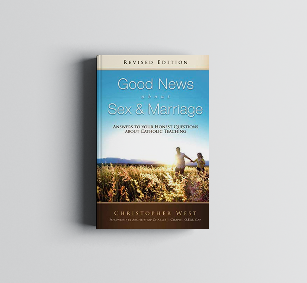 A book titled, Good News about Sex & Marriage, by Christopher West