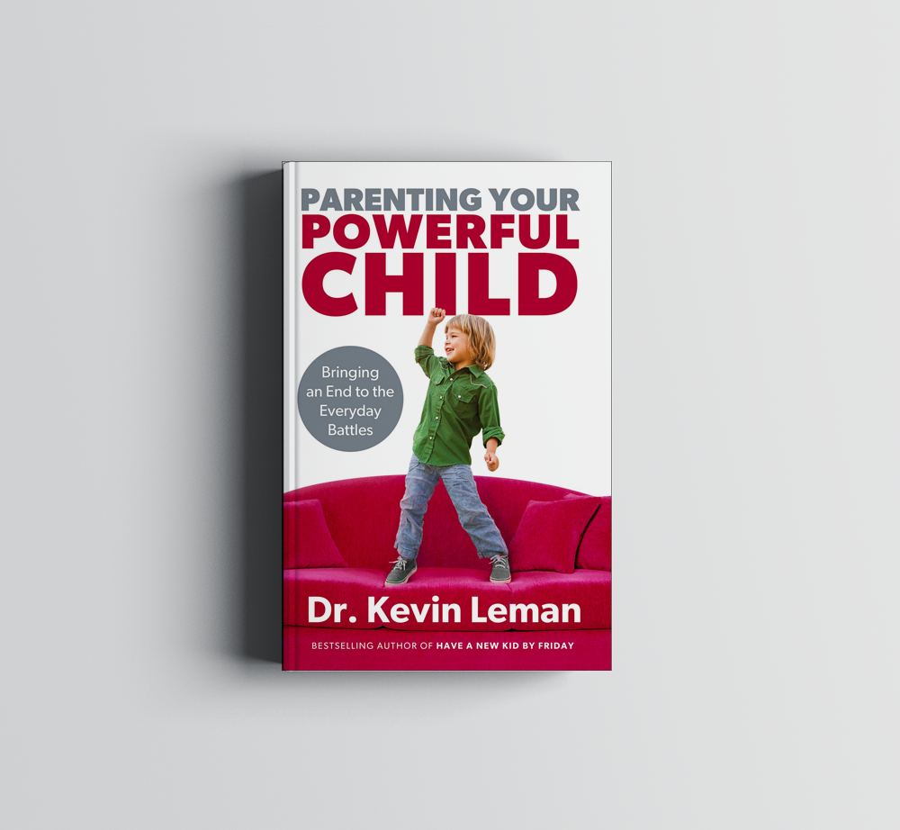 A book titled parenting your powerful child by dr. kevin leman