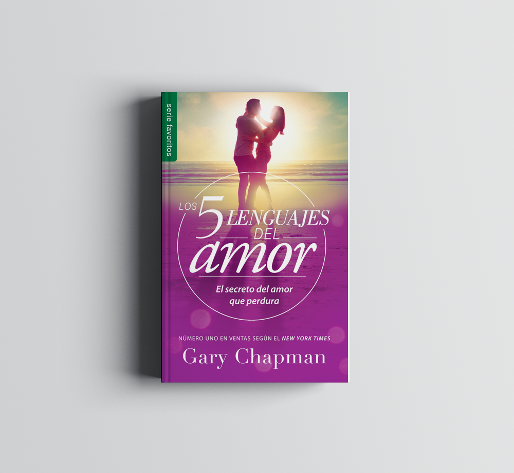A book titled los 5 lenguajes de amor by gary chapman