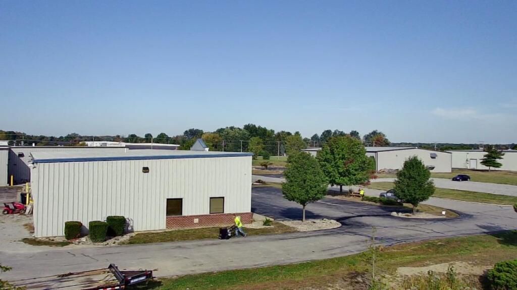 Picutre of Sealcoat maintenance on a commercial property in Fort Wayne, IN
