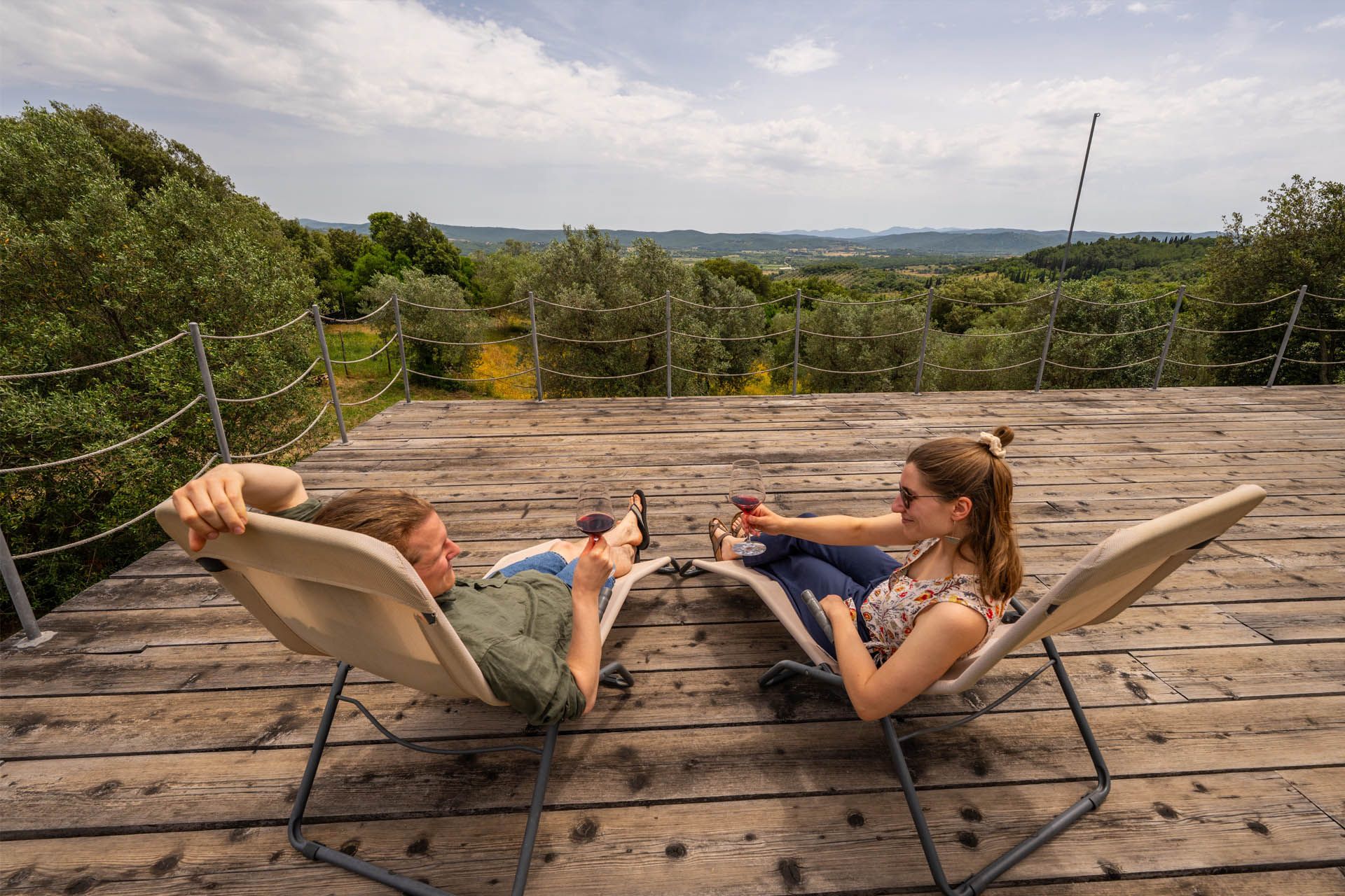 Ospitalità nell'agriturismo Le Germandine di Suvereto