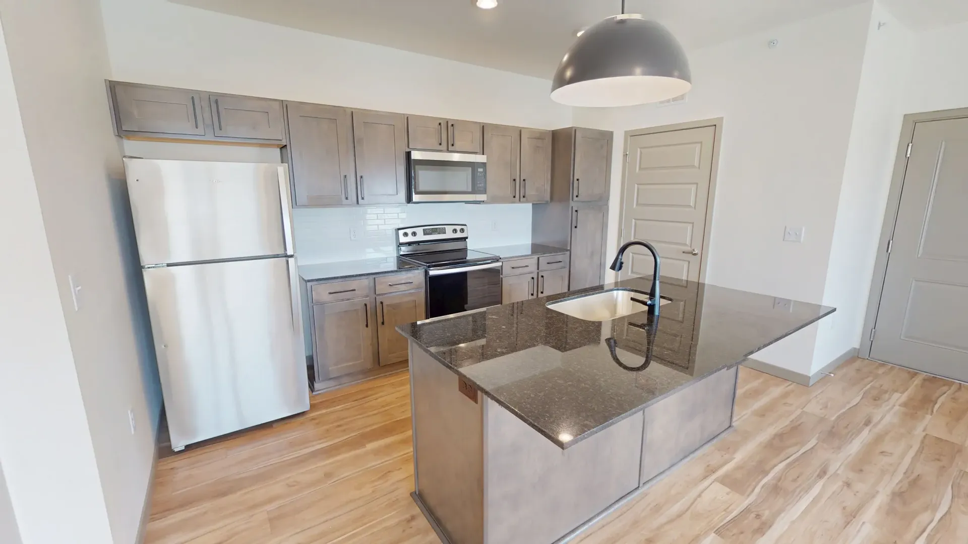 Kitchen at Trailwinds in Yukon, OK.