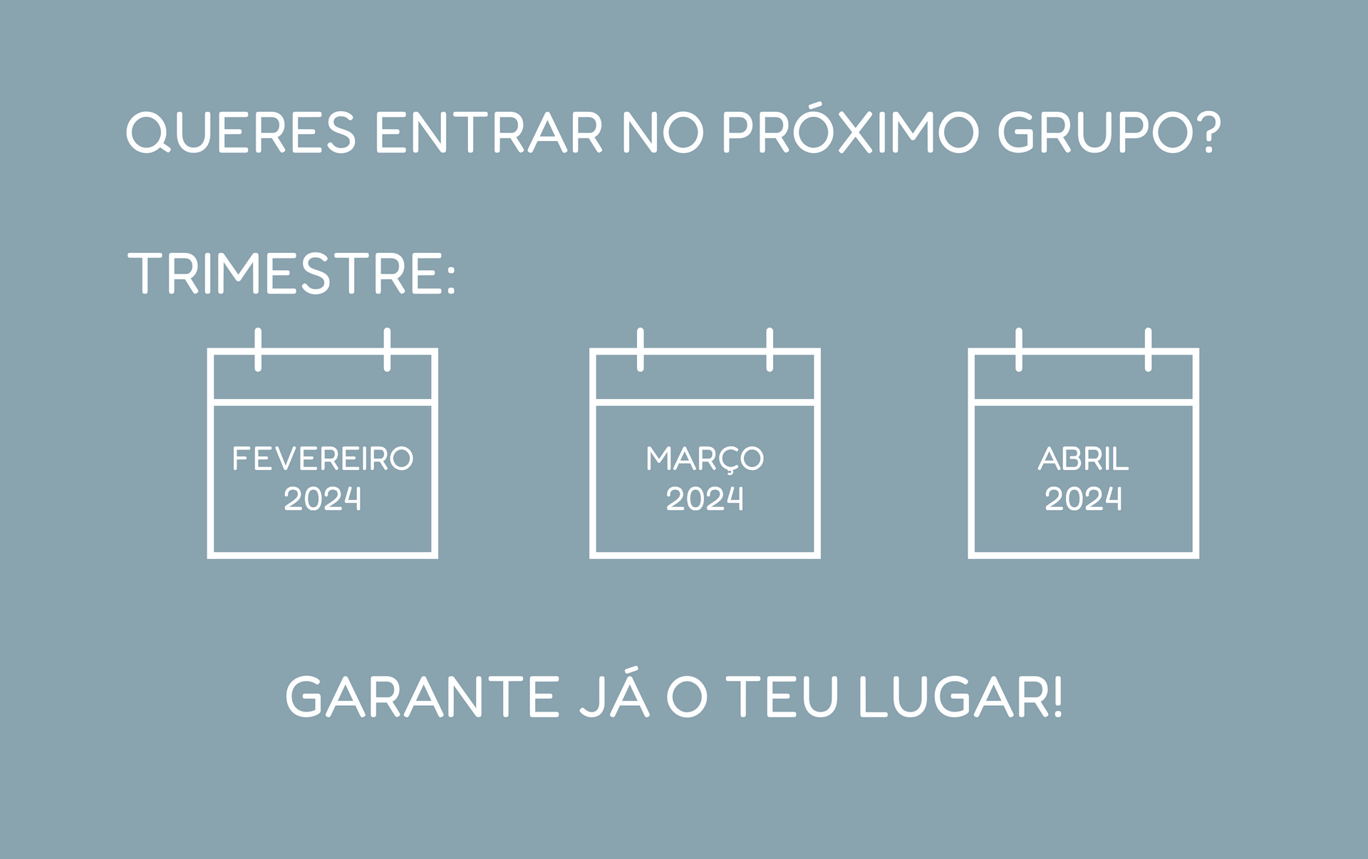 Trimestre de mentoria - fevereiro a abril 2024